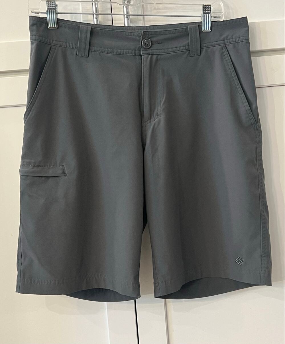 Columbia Omni Shield ADVANCED REPELLENCY Shorts Men’s Sz 32 Gray Performance